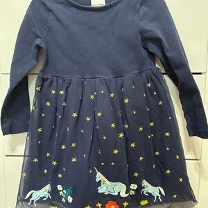 Hanna Andersson size 3 unicorn tulle dress